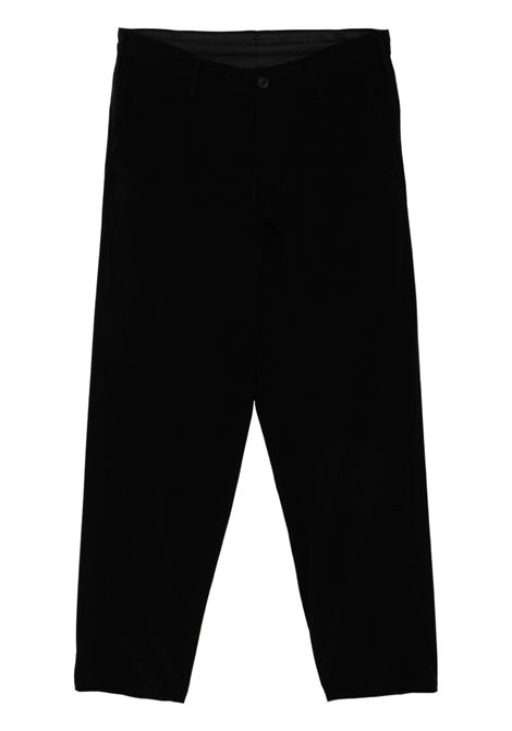 Black tuxedo slim trousers Yohji Yamamoto - men Yohji Yamamoto | HPP145001